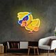 Ente mit Sonnenbrille LED-Neonschild Wohnzimmer Kinderzimmer
