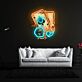 Spielkarten und Würfel LED-Neonschild für Bar und Spielzimmer