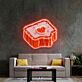 Sushi mit Herzform LED-Neonschild Wohnzimmer Restaurant