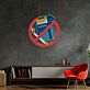 Rauchen verboten Symbol LED-Neonschild für Büro und Restaurant