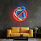 Rauchen verboten Symbol LED-Neonschild für Büro und Restaurant