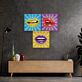 Lippen LED-Neonschild Schlafzimmer Wohnzimmer