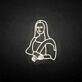 Porträt einer Frau LED-Neonschild für Wohnzimmer Kunstgalerie