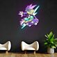 Skateboard Dinosaur LED-Neonschild Wohnzimmer Jugendzimmer