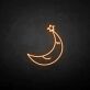 Schlummermond mit Stern als LED-Neonschild