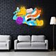 Abstrakte Tierfiguren LED-Neonschild Wohnzimmer Studio