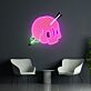 Totenkopf mit Pfeil LED-Neonschild Home Office