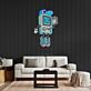 tragbare Spielkonsole Figur LED-Neonschild Gamingzimmer Wohnzimmer