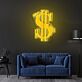 Dollarzeichen LED-Neonschild Wohnzimmer Büro