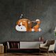 schlafender Hund LED-Neonschild Wohnzimmer Kinderzimmer