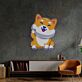 Shiba Inu Hund LED-Neonschild Wohnzimmer Kinderzimmer