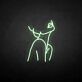 Linienzeichnung einer Frau LED-Neonschild Wohnzimmer Atelier