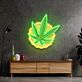 Cannabisblatt LED-Neonschild Bar Wohnzimmer