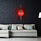 Schwert mit Rose LED-Neonschild Wohnzimmer Studio