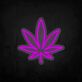Cannabisblatt LED-Neonschild für Bar Club