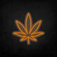 Cannabisblatt LED-Neonschild für Bar Club