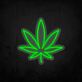 Cannabisblatt LED-Neonschild für Bar Club