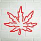 Cannabisblatt LED-Neonschild für Bar Club