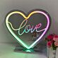 love LED-Neonschild Wohnzimmer Schlafzimmer