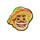 lächelndes Taco Gesicht LED-Neonschild für Restaurant Bar