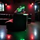 Spielfigur mit Geldsäcken LED-Neonschild für Gamingzimmer und Bar