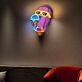 Eis am Stiel mit Sonnenbrille LED-Neonschild für Café Eisdiele