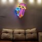 Eis am Stiel mit Sonnenbrille LED-Neonschild für Café Eisdiele
