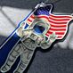 Astronaut mit US-Flagge LED-Neonschild Gaming Bar