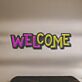 WELCOME LED-Neonschild für Shop und Hotel