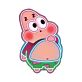 schlafender Seestern Cartoonfigur LED-Neonschild mit UV-Druck Kinderzimmer