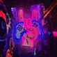 Hand mit Spielcontroller LED-Neonschild für Gaming Zimmer