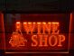 WINE SHOP LED-Neonschild für Weinladen Bar