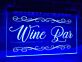 Wine Bar LED-Neonschild für Bar und Restaurant