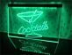 Cocktailglas LED Neonschild für Bar und Club