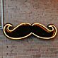 Schnurrbart LED-Neonschild für Bar und Barbershop