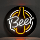Bierflasche LED Neonschild für Bar und Kneipe
