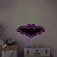 Fledermaus LED-Neonschild für Kinderzimmer und Halloween