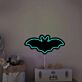 Fledermaus LED-Neonschild für Kinderzimmer und Halloween
