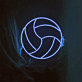 Volleyball LED-Neonschild für Sporthalle und Kinderzimmer