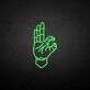 OK-Geste als LED-Neonschild
