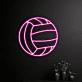 Volleyball LED-Neonschild