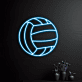 Volleyball LED-Neonschild