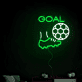 GOAL Fußball Neon LED Wandlicht