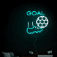 GOAL Fußball Neon LED Wandlicht