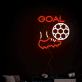GOAL Fußball Neon LED Wandlicht