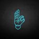 OK-Geste als LED-Neonschild