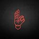 OK-Geste als LED-Neonschild