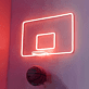 Basketballkorb LED-Neonschild für Wohnzimmer Sportbar