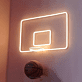 Basketballkorb LED-Neonschild für Wohnzimmer Sportbar