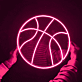 Basketball LED-Neonschild für Sport und Jugendzimmer